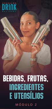 Capa - Módulo 02 - Bebidas, Frutas, Ingredientes e Utensílios - otim-182x385